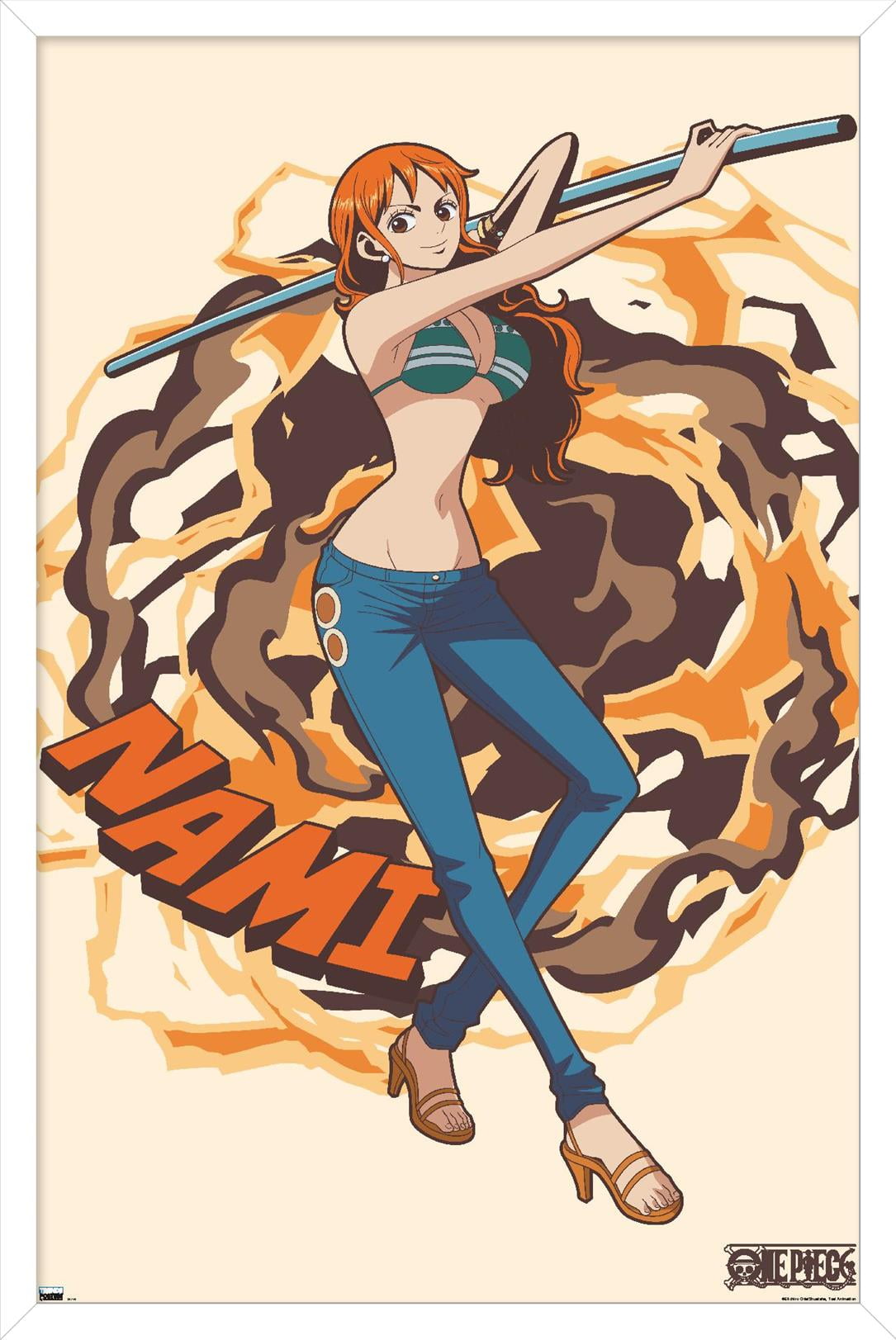 One Piece: Fishman Island - Nami Staff Wall Poster, 14.725