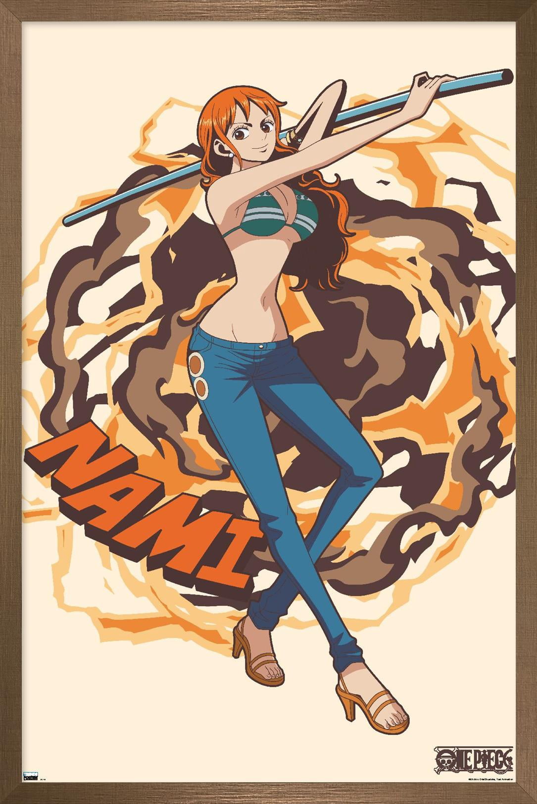 One Piece: Fishman Island - Nami Staff Wall Poster, 22.375
