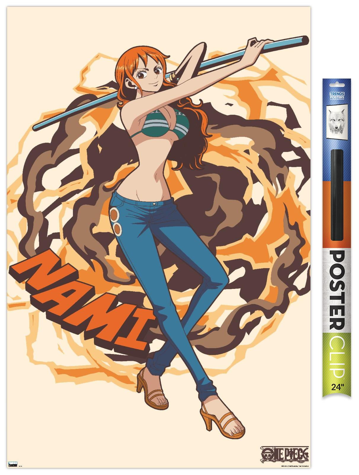 One Piece: Fishman Island - Nami Staff Wall Poster, 22.375