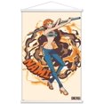 thumbnail image 1 of One Piece: Fishman Island - Nami Staff Wall Poster with Magnetic Frame, 22.375" x 34", 1 of 4
