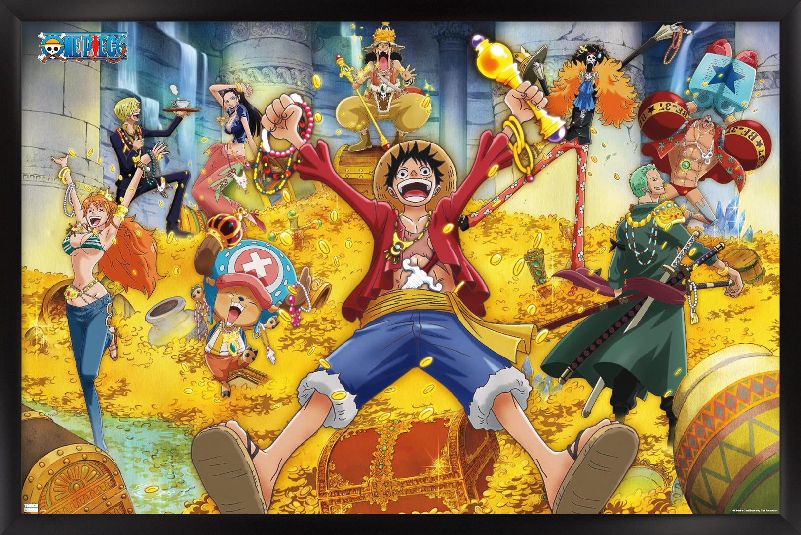 One Piece: Fishman Island - Treasure Wall Poster, 14.725
