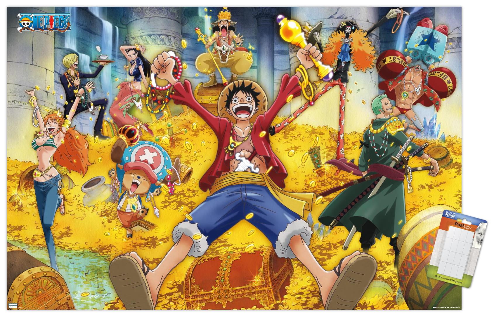 One Piece: Fishman Island - Treasure Wall Poster, 22.375