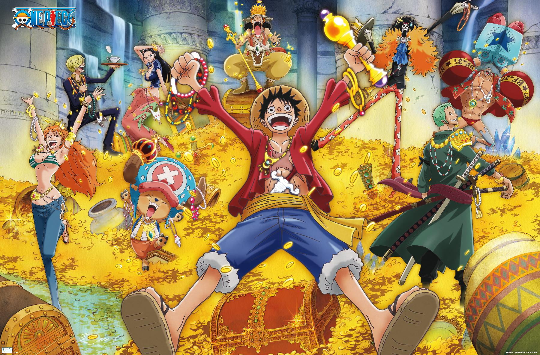 One Piece: Fishman Island - Treasure Wall Poster, 22.375