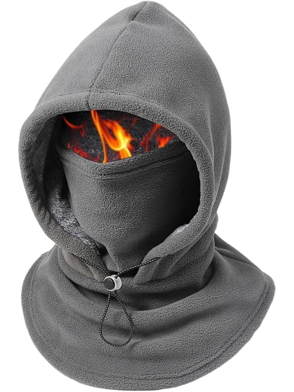 One Piece Flannel Warm Mask Hat Windproof Balaclava Ski Mask for Winter