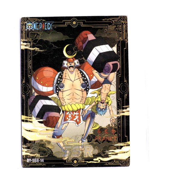 One Piece Franky SSR Reverse Holo Trading Card 2025 English Collectible