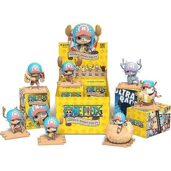 One Piece Freeny's Hidden Dissectibles Series 3 Chopper Mini Figure PVC Blind Box [6 Packs]