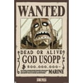 thumbnail image 1 of One Piece - God Usopp Wanted Poster Wall Poster, 14.725" x 22.375", 1 of 4