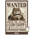 thumbnail image 1 of One Piece - God Usopp Wanted Poster Wall Poster, 22.375" x 34", 1 of 4