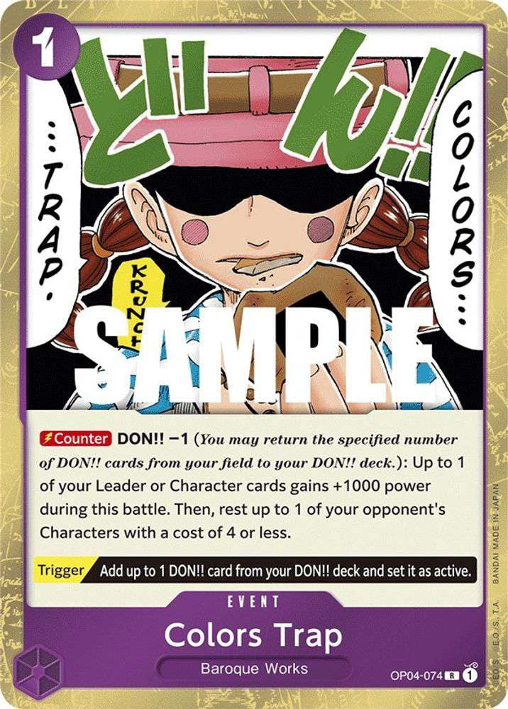 op04 rare cards OP04-013 SR ENG Pell (Parallel) Super Character Card – Boutique Carte One Piece All Sunday from One Pieces Kingdoms of Intrigue series OP04-102 R JAP Kin'emon Rare