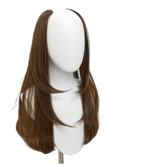 One Piece Layered Fluffy Natural Wig Piece
