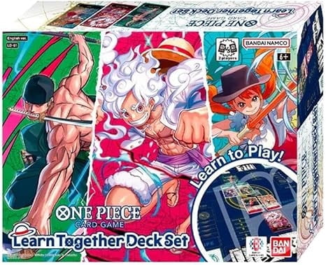 One Piece: Learn Together Deck Set (LT-01) by Bandai - Walmart.com
