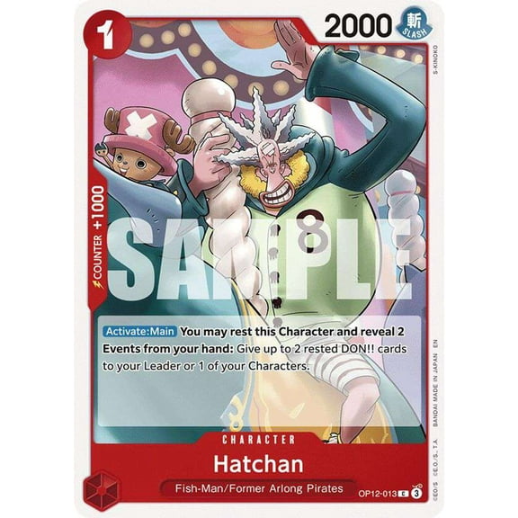 One Piece Legacy of the Master Common Hatchan OP12-013