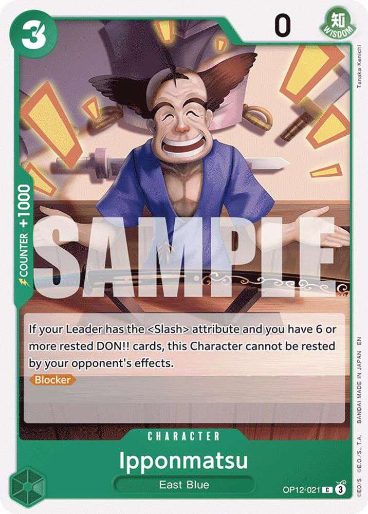 One Piece Legacy of the Master Common Ipponmatsu OP12-021