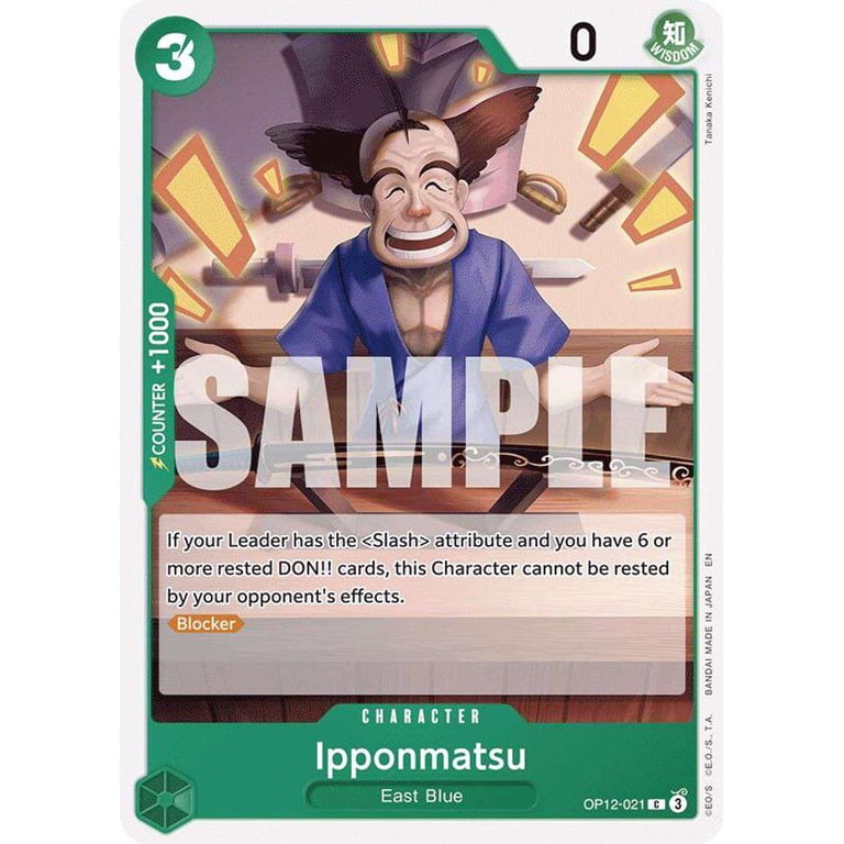 One Piece Legacy of the Master Common Ipponmatsu OP12-021