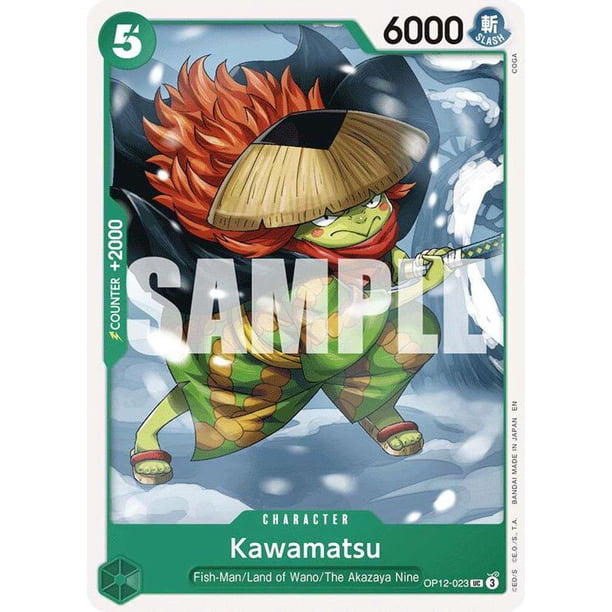 One Piece Kawamatsu | Trading card display units for toy - Walmart