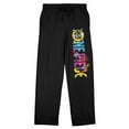 thumbnail image 1 of One Piece Live Action Colorful Logo Men's Black Sleep Pajama Pants-3XL, 1 of 3
