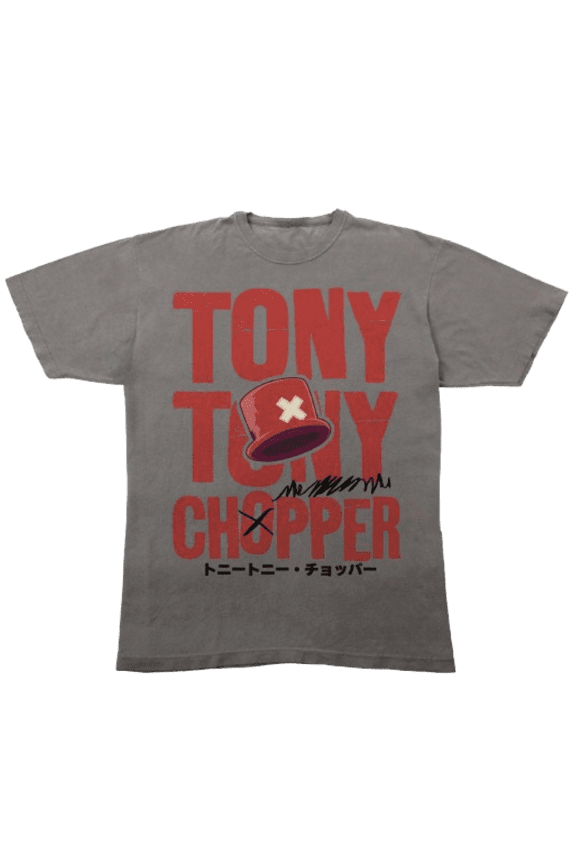 One Piece Live Action Tony Tony Chopper Grey Unisex Shirt