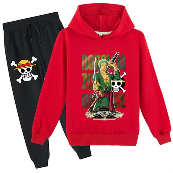 One Piece Long Sleeve Hoodie and Sweatpants Suit Boys Girls 2 Piece Outfit Casual Sweatshirt Hooded(8-16 Years)