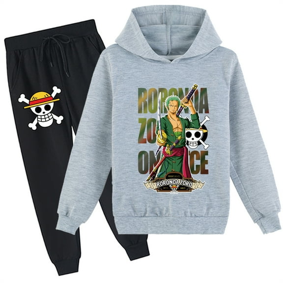 One Piece Long Sleeve Hoodie and Sweatpants Suit Boys Girls 2 Piece Outfit Casual Sweatshirt Hooded(8-16 Years)