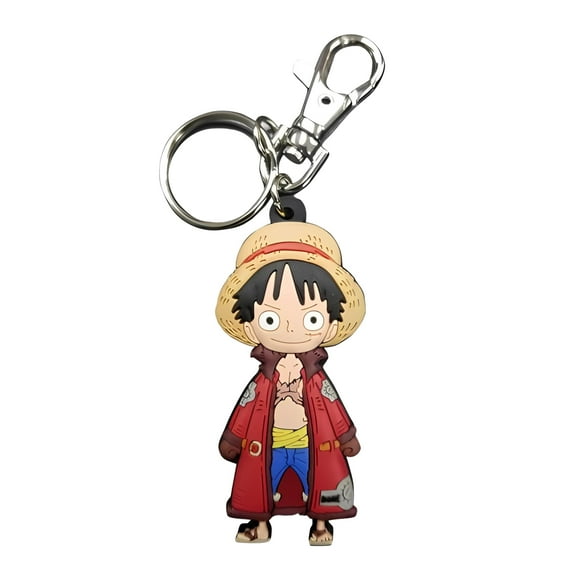 One Piece Monkey D. Luffy PVC Keychain