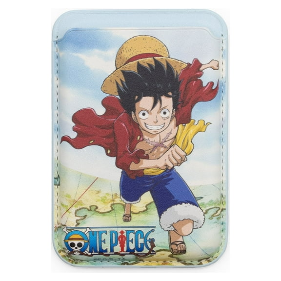 CultureFly Magnetic MagSafe Wallet One Piece Luffy Running