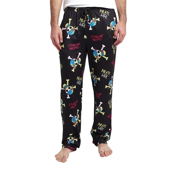 One Piece (Manga Series) All-Over Print Men's Sleep Pajama Pants-XL