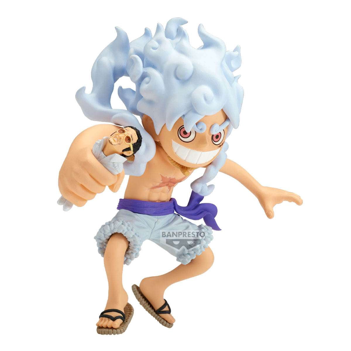 One Piece Mega World Collectable Figure Monkey D. Luffy vs Borsalino Collectable Figure