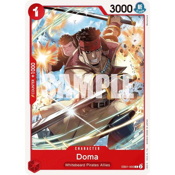 One Piece Memorial Collection Common Doma EB01-005