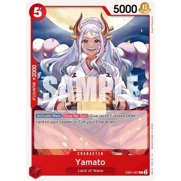 One Piece Memorial Collection Common Yamato EB01-007