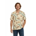 thumbnail image 1 of One Piece, Men's & Big Men's Graphic Button-Up Shirt, Sizes S-3XL, 1 of 4