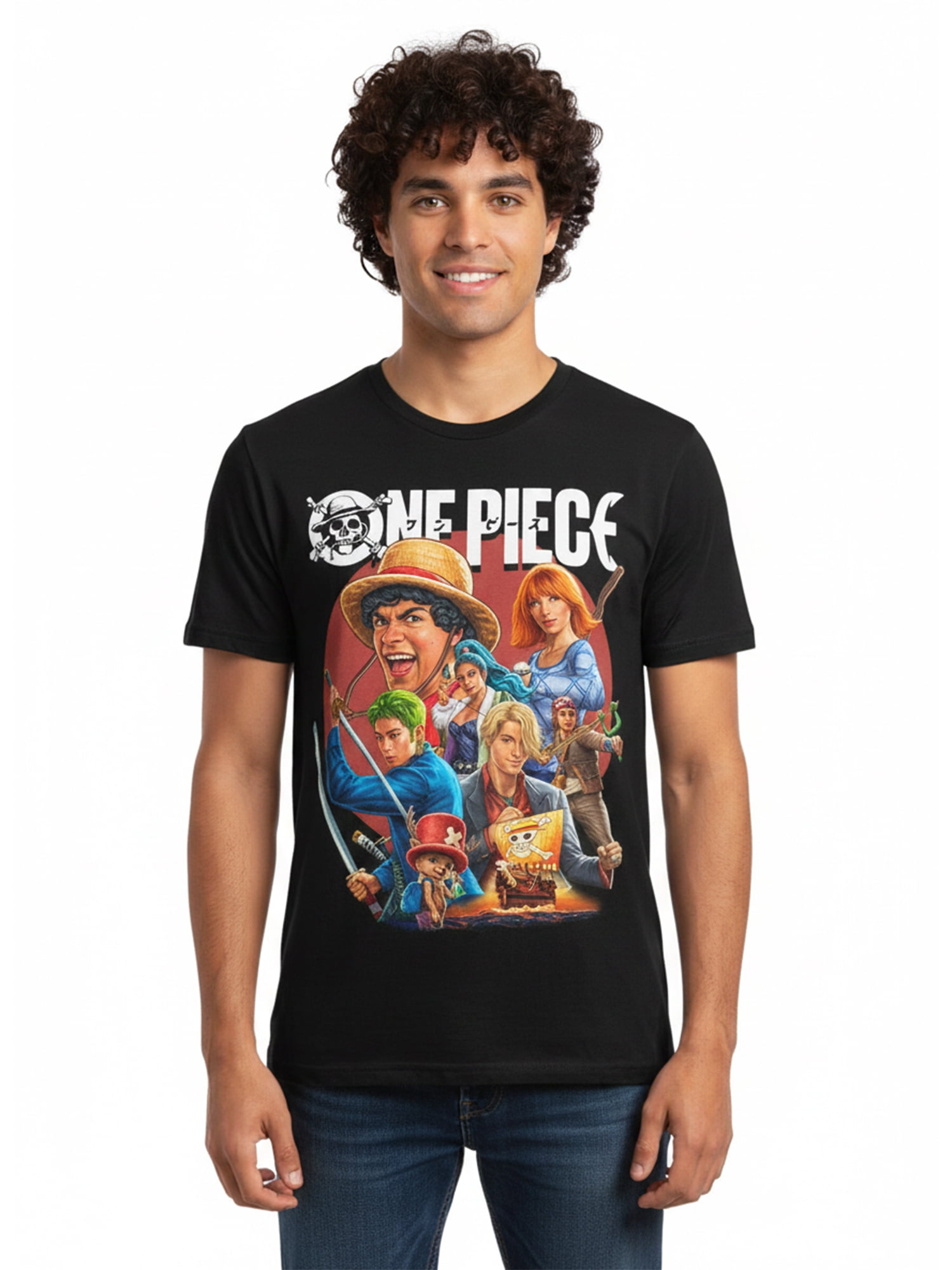 One Piece, Men's & Big Men's Graphic Tee, Dead or Alive, Sizes S-3XL