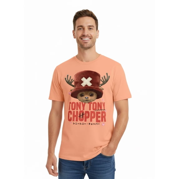 One Piece, Men's & Big Men's Graphic Tee, Tony Tony Chopper, Sizes S-3XL