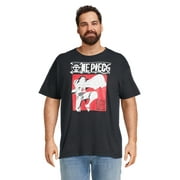 One Piece Men's & Big Men's Graphic Tee with Short Sleeves, Sizes S-3XL