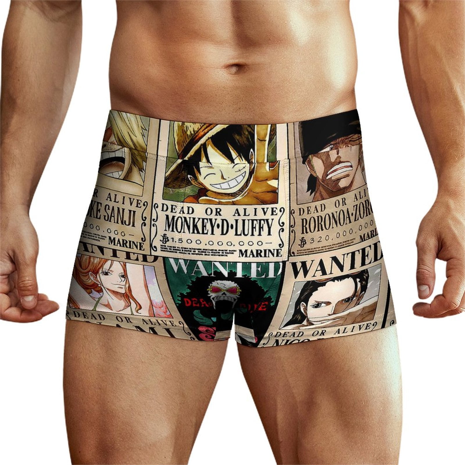 One-Piece Men's Cartoon Boxer BriefsMens Underwear L - Walmart.com
