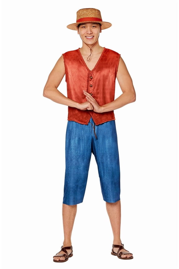 InSpirit Designs, LLC One Piece Monkey D Luffy Adult Costume | Medium Male