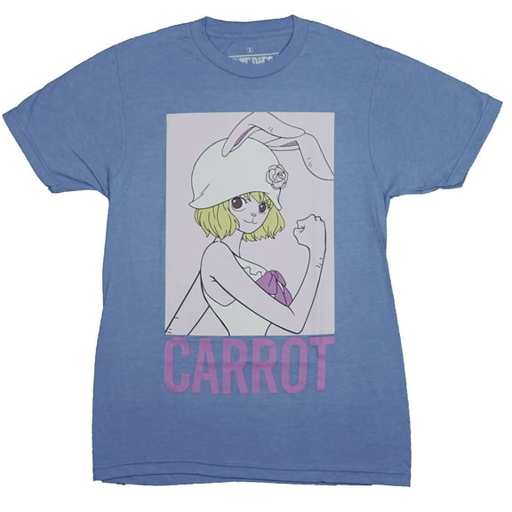 One Piece Mens T-Shirt - Carrot Can Do It Box Pose Image