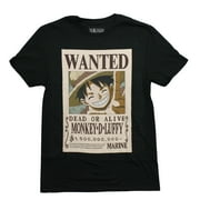 T-shirt One Piece Zoro Roronoa Monkey D Luffy Manga Homme Blanc Taille M