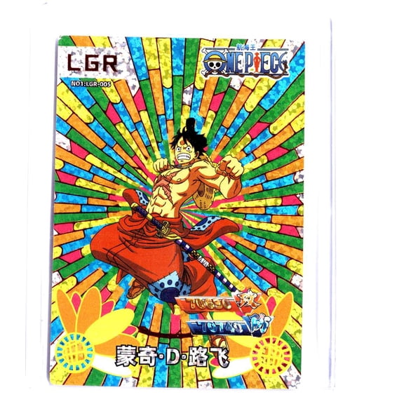 One Piece Monkey D. Luffy Reverse Holofoil 2025 SSP Trading Card