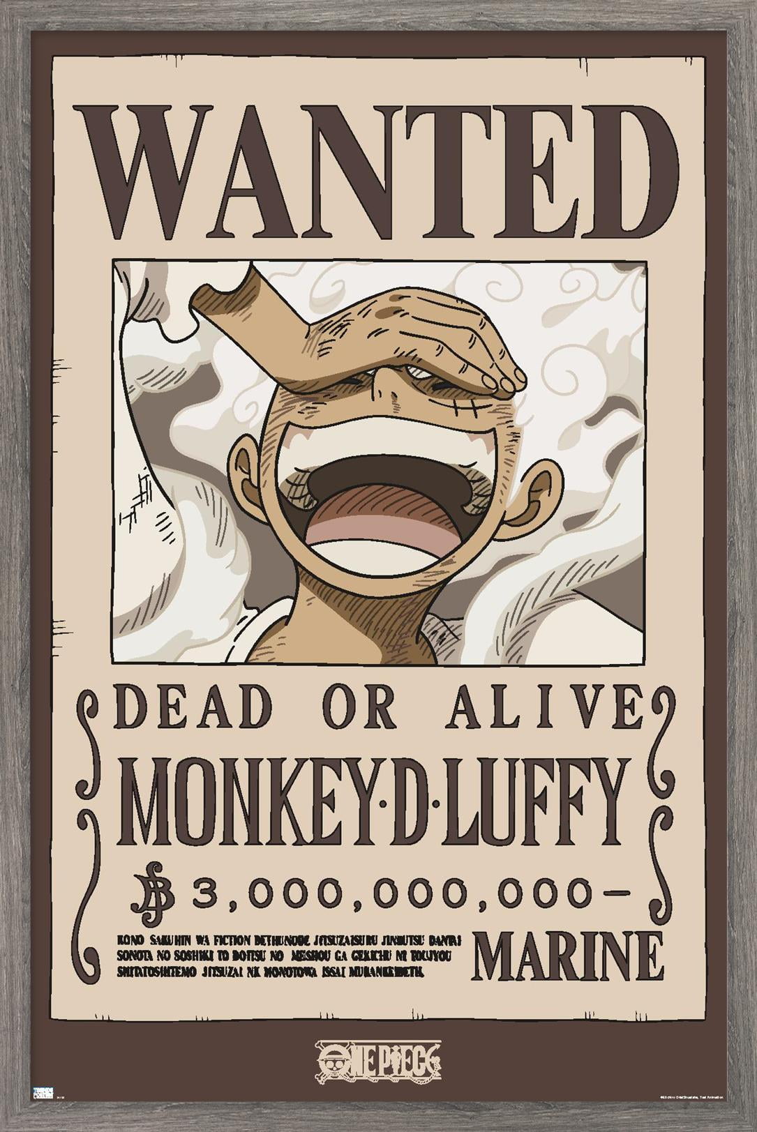ONE PIECE ルフィ ポスター One-Piece-Monkey-D-Luffy-