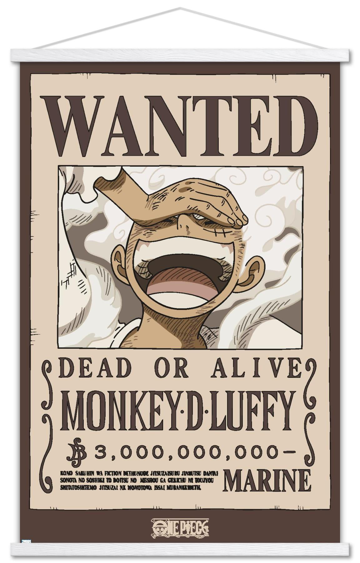 その他 MONKEY D. LUFFY WANTED One-Piece-Monkey-D-Luffy-