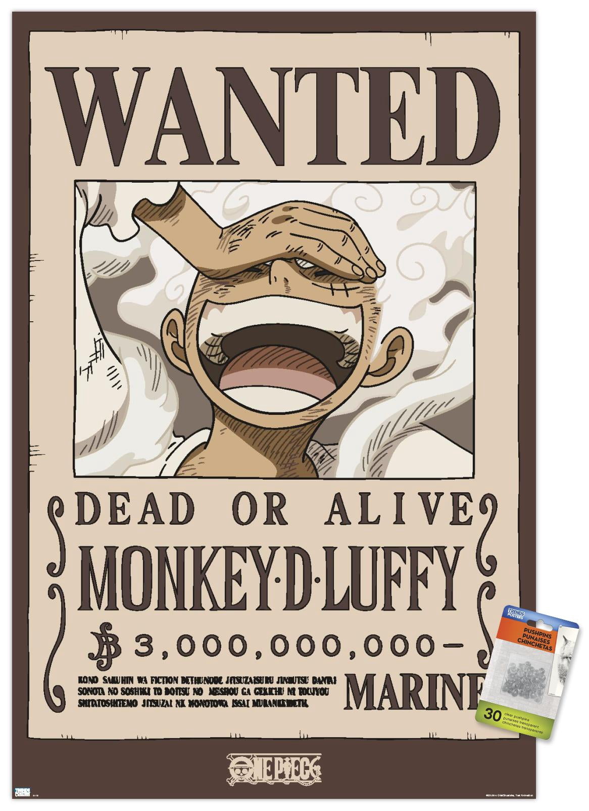 ONE PIECE ルフィ ポスター One-Piece-Monkey-D-Luffy-