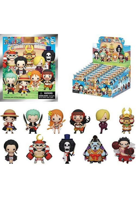 One Piece Monogram 3D Figural Foam Bag Clip in Blind Bag Series 2 - Random Figure