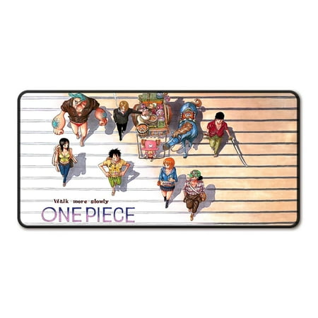 One Piece Mousepad, Large Desk Mat with Anti-Slip Base, Gaming & Office Accessory