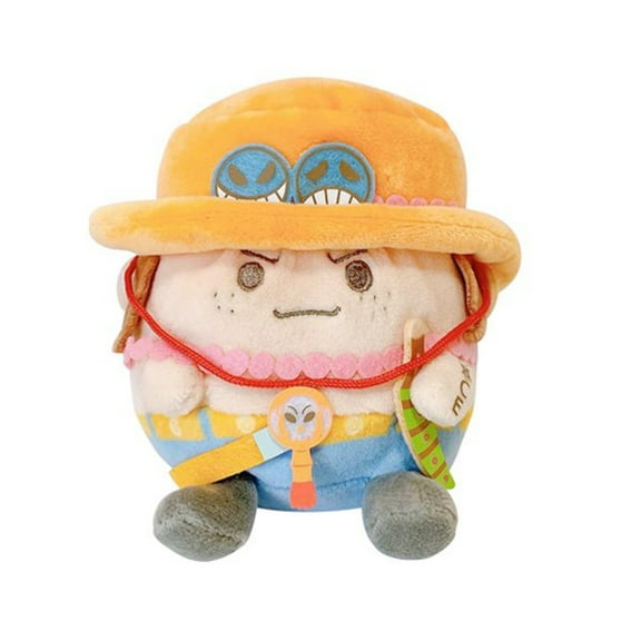 [One Piece] Mugitama Crew Plush Toy- Portgas D. Ace