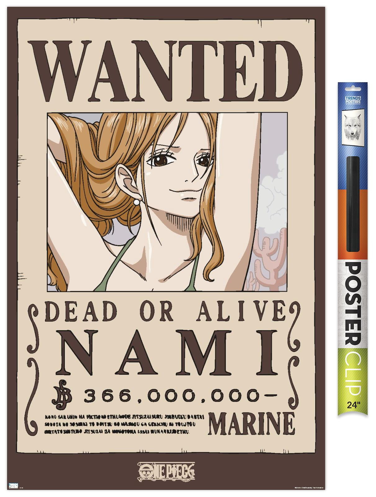 One-Piece-Nami-Wanted-Poster-