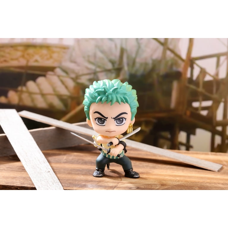 ONE PIECE, Zoro Cosbaby Bobble Head Collectible Figurine, Netflix