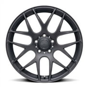 One Piece New Custom Wheel 18x8 in for Romac Radium Matte Carbon 18 inch Aluminum Rim