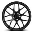 thumbnail image 1 of One Piece New Custom Wheel 19x8.5 in for Romac Radium Satin Black 19 inch Aluminum Rim, 1 of 5