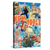 One Piece - New World Canvas Wall Poster, 14.725" x 22.375"