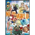 thumbnail image 1 of One Piece: New World - Framed Manga / Anime TV Show Poster (Monkey D. Luffy & Nami & Usopp & Sanji & Chopper & Nico Robin & Franky & Brook & Roronoa Zoro) (Antique Copper / Gold Aluminum Frame), 1 of 5